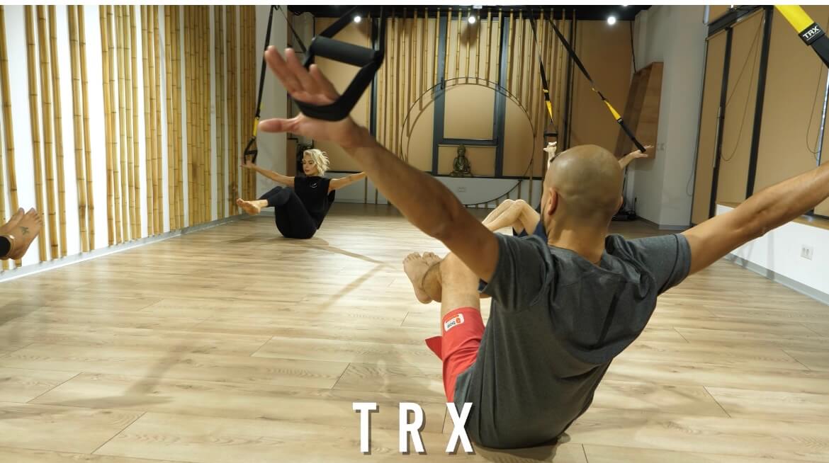 aerial pilates trx suspension